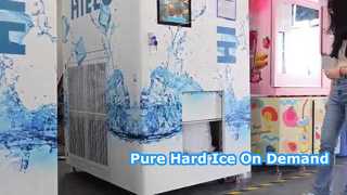 ハロー製氷機 三層フィルター * 3 硬質ブロック氷 自動シーリングと袋詰め