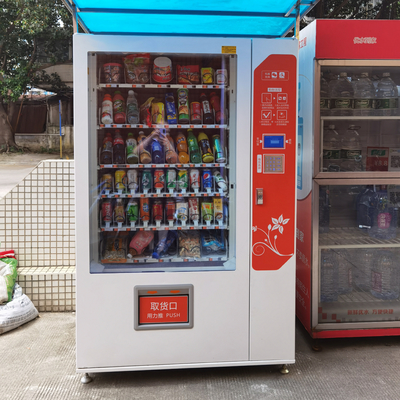 OEM ODMの屋外の飲み物の自動販売機、ソーダおよび軽食の自動販売機