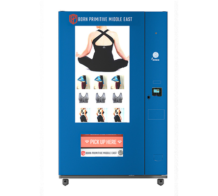 ヨガのスーツの水着のための大きいタッチ画面の衣類の自動販売機