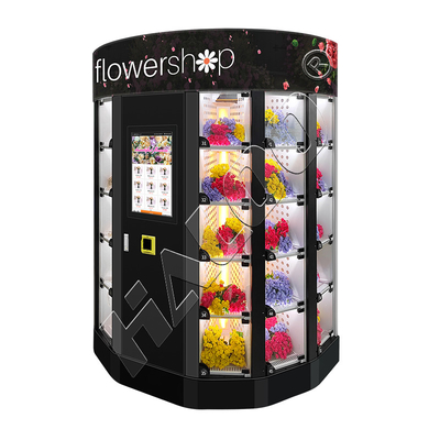 OEM ODM花のための24の時間の花の自動販売機の冷却のロッカーの自動販売機