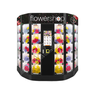 OEM ODM花のための24の時間の花の自動販売機の冷却のロッカーの自動販売機