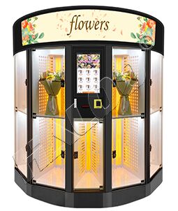 プレゼント用の冷却機能を持つHaloo 9レチス カスタムロゴの花売り機