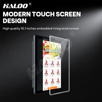 Halo 24-hour frozen fruit smoothie mixer fresh fruit smoothie vending machine thick metal plate material