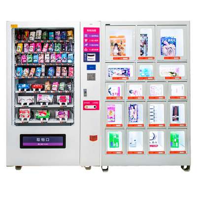 コンドームの性のおもちゃの自動販売機のコンボのおもちゃの大人の自動販売機