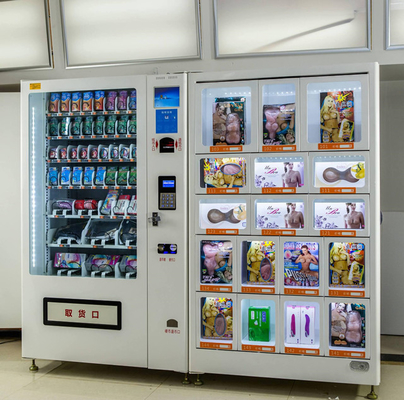 コンドームの性のおもちゃの自動販売機のコンボのおもちゃの大人の自動販売機