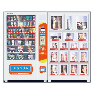 コンドームの性のおもちゃの自動販売機のコンボのおもちゃの大人の自動販売機