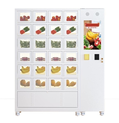 新鮮な果物の野菜肉のための冷却のロッカーの自動販売機は寿司を固める