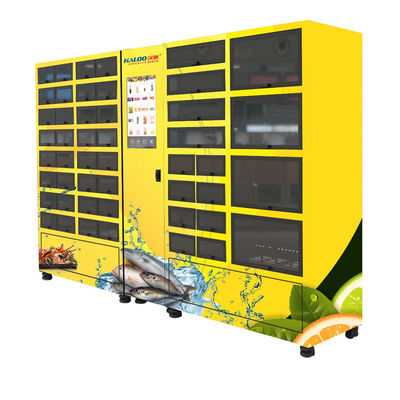 自己サービス4℃冷却の冷凍の自動ロッカーの自動販売機