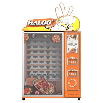 暖かい食糧のためのマイクロウェーブ自動販売機は自動販売機を熱した