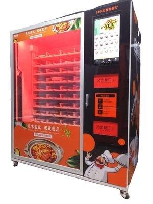 暖かい食糧のためのマイクロウェーブ自動販売機は自動販売機を熱した