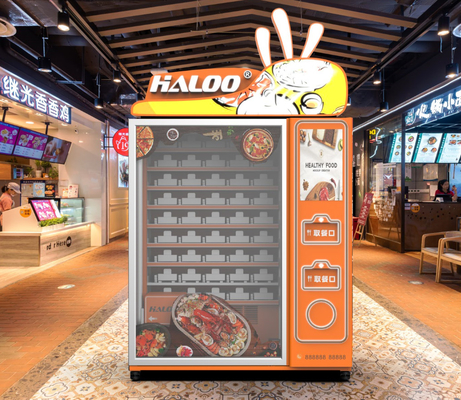 3800W単一のマイクロウェーブの自動ファースト・フードの自動販売機