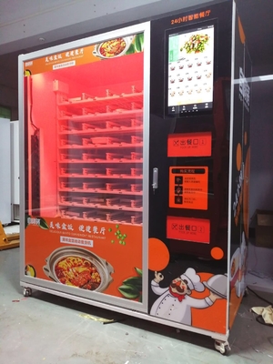 3800W単一のマイクロウェーブの自動ファースト・フードの自動販売機