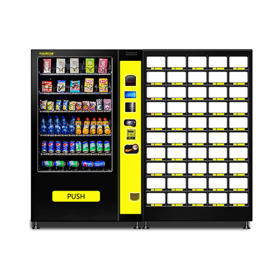 ロッカー4GネットワークとコンボOEMの新鮮な果物の自動販売機