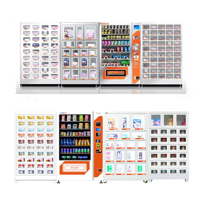 自動ロッカーが付いている自動性のおもちゃの自動販売機