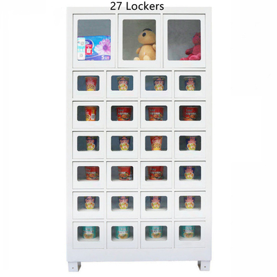 27個のロッカー箱の自動販売機が付いているスマートなロッカーの蝋燭の自動販売機