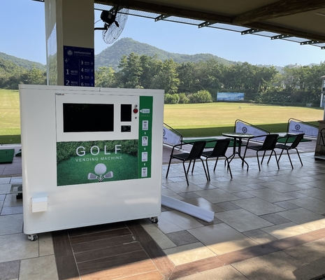 ゴルフ コース4g WifiネットワークのためのHALOOのゴルフ・ボールの自動販売機