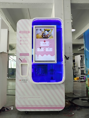 15s機械を作る急速な分配の柔らかいアイスクリームの自動販売機の自動アイス クリーム