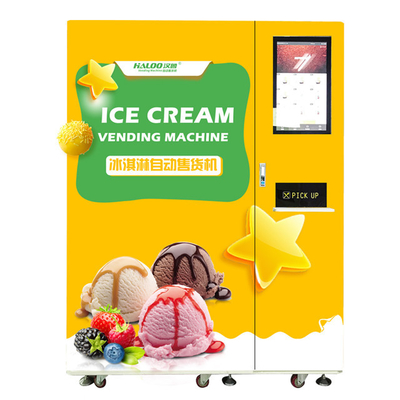 凍結するアイス クリームの氷Lollyの自動販売機のアイス クリームの管の自動販売機
