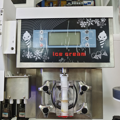 フル オートの屋外の柔らかいサーブのアイス クリームの自動販売機