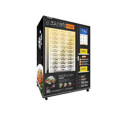Wifiの熱いマイクロウェーブの食事によって冷やされている食糧自動販売機4000W