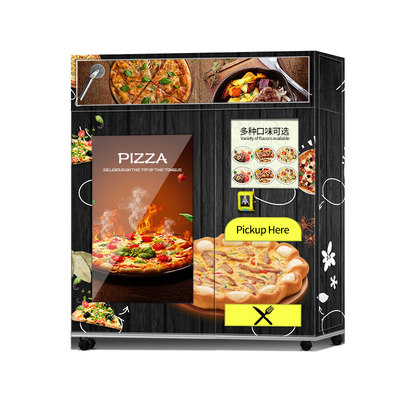 49インチの大きいタッチ画面が付いている熱いピザ自動販売機