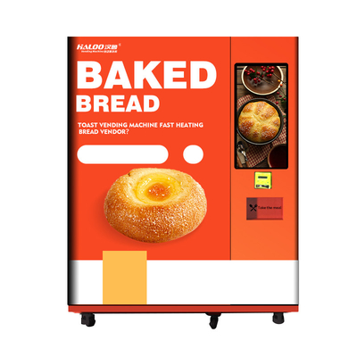 電子レンジ3000Wが付いている自己サービス ハンバーガーの自動販売機